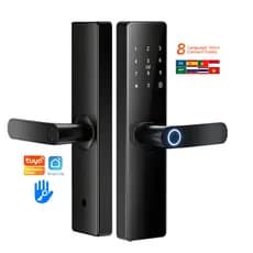 Fechadura Eletrônica Digital Com Biometria Smart Lock Tuya