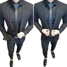 Terno Slim Masculino Mega Promoção Queima de Estoque - Paleto+calça+barato!!