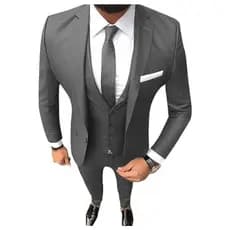 Terno Slim Masculino Executivo de Luxo Chumbo - ( Calça + Blazer )