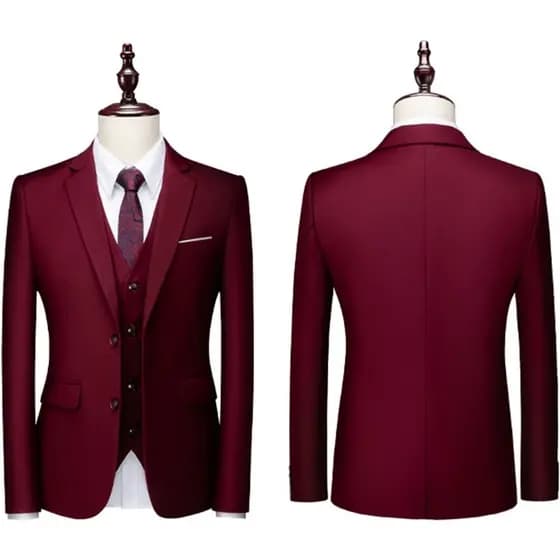 Terno Slim Masculino Corte Italiano de Luxo ( Calça + Blazer )