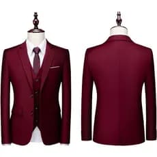 Terno Slim Masculino Corte Italiano de Luxo ( Calça + Blazer )