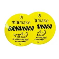Pó Banana Translúcido Bananada da Mia Make