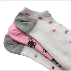 Pacote 6 Pares Meia Soquete Altomax Feminina