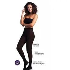 Meia Calça Opaca Feminina Adulto Clássica Fio 40 Trifil