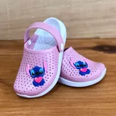 Sandália Babuche Stitch Infantil Confortável