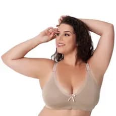 Sutiã Reforçado Sem Bojo Plus Size Sustentação Promoção - Sutia Plus