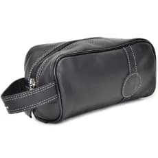 Necessaire Masculina Organizador P/viagem Couro Legítimo