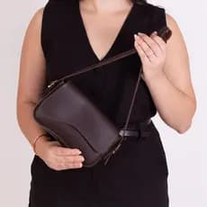 Bolsa Baguete Tiracolo Transversal de Ombro Lua Baladinha Detalhada ótimo custo benefício Leve Pequena prática