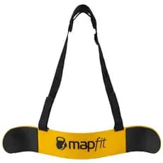 Colete Scott Arm Blaster Bíceps MAPFIT Detonador de Bíceps Cor AMARELO