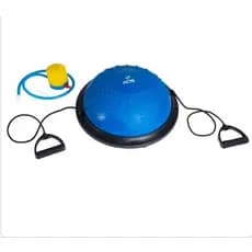 Bosu Meia Bola Dome 46 cm Com Elásticos e Bomba Acte Sports com Bomba de encher