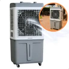 Climatizador de Ar Portátil 60 litros Residência Escritório Ar Frio Potente Pro Ventisol Ventilador