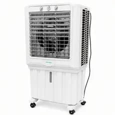 Climatizador De Ar Portátil Potente 70 Litros Industrial Comércio Igreja Polo Clima Ventilador Forte