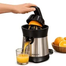 Espremedor De Frutas Agratto Aroma 120w Preto Inox MCSB