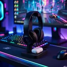 Suporte para Headset Gamer de Mesa | Porta Fone de Ouvido Organizador Universal | Acessórios Gamer