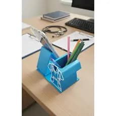 Porta Celular e Porta Lápis Personalizado com Nome|Organizador de mesa Profissão|Presente Criativo