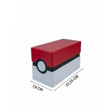 Deck Box Pokébola - Estojo para 400 Cartas de TCG Pokémon DeckBox