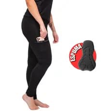 Calça Feminina Ciclismo Forro Espuma Bike Pedal Roupa Feminina Pedalar Mtb Speed