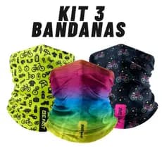 Bandanas Ciclismo Estampa Running Unissex Bicicleta Corrida Tubular Balaclava Toca