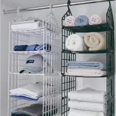 Organizador Suspenso Dobrável Colmeia Roupa Armario Sapateira TOY 25808
