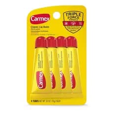 Hidratante Labial, Classic Medicated, Bisnaga, Kit com 4 Unidades, Carmex