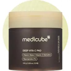 Pads Faciais Iluminadores, Deep Vita C Pad, 70 Pads, Medicube