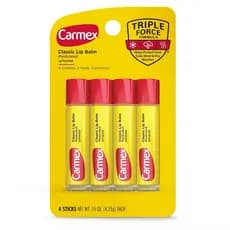 Hidratante Labial, Classic Medicated, Stick, Kit com 4 Unidades, Carmex