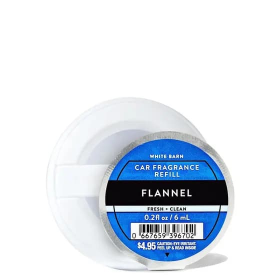 Aromatizador de Carro Refil, Flannel, Bath & Body Works