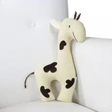 Almofada Decorativa Girafa Palha infantil