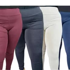 Calças Legging Plus Size Feminina Suplex Power Conforto e Estilo GG G1 G2