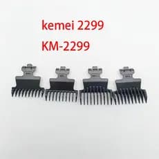 Kemei 2299 2293 Barbeiro Cortador De Cabelo Limite Pente Guia Salão Corte Se Encaixa KM-2299 Aparador 5mm 7mm 9mm 11mm