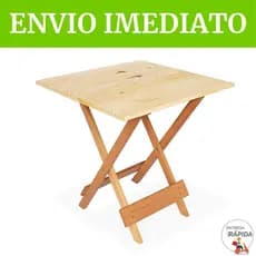 MESA 70X70 DOBRÁVEL DE MADEIRA MACIÇA AREA GOURMET BAR RESTAURANTE ÁREA EXTERNA