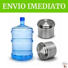 KIT 4 TAMPA DE GALÃO DE ÁGUA EM ALUMÍNIO - KIT 4 / 3 / 2 / 1 PARA GALÃO DE 10 E 20 LITROS