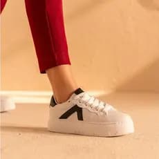 Tênis Feminino Casual Glitter Branco Prata Neutro Festa Escola