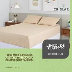 Jogo de Cama Lençol 400 Fios Micropercal - 3 PCS