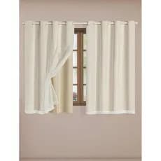 Cortina de Voal Blackout 100% Corta Luz 2,80m x 1,70m Janela