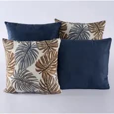 Capa de Almofada lisa suede 45cm x 45cm promoção