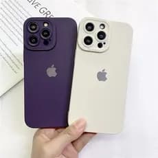 (Câmera pro) Silicone Macio Para Capa De Iphone 16 max 14 13 12 11 X XR XSMAX 7 8 Plus 12mini 13mini 14plus