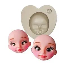 Molde de Silicone Mag Rostinho Flavinha - cód 1803