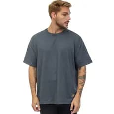 Camiseta Masculina Oversized Manga Curta em Malha Ecológica