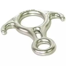 Freio oito 8 com orelha rapel Resgate 40kn Aço Inox Alpen Pass Alpinismo