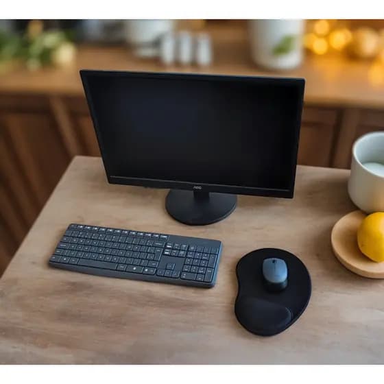 Mouse Pad de Pulso Antiderrapante, Confortável, Ergonômico Com Apoio De Punho