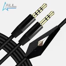 Cabo Auxiliar P2 P2 Cabo De Audio c/Microfone 1.2 Metro YPX-3.5-3.5 M2