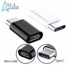 Adaptador Micro Usb Femea X Tipo C Macho Moto Z