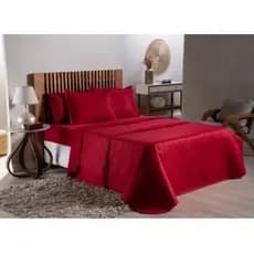 Kit Cobre Leito Avulso +  Jogo de Lençol Casal Queen King Lançamento Full