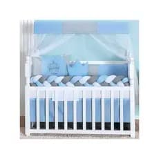 KIT BERÇO BEBE SLIM COMPLETO AMERICANO E NACIONAL, SERVE PARA BERÇO COM COLCHÃO DE ATÉ 130CM X 70CM PROMOÇÃO