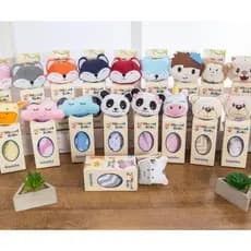Naninha De Bichinho com Porta Chupeta Para Bebe Pelúcia.