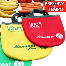 Saco Conservar Alimentos Reutilizável Organizador Geladeira Frutas Verduras