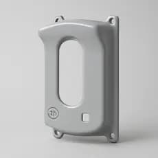 Protetor Para Vídeo Porteiro Intelbras IV 7010 HF Branco