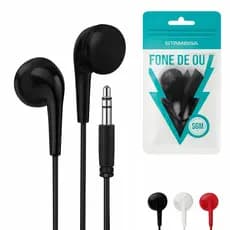 Kit 2 Fones de Ouvido P2 Com Fio Estéreo  Para Celular Notebook – Cores Sortidas