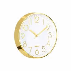 Relógio Parede Redondo Cozinha Sala Quarto Rose 20 cm Decorativo Quartz